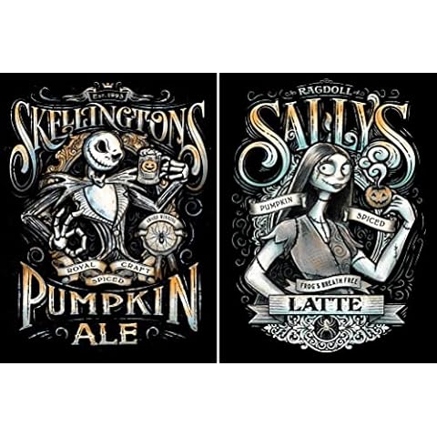 2 Pack DIY 5D Diamond Painting Halloween Skull by Numbers Kits for Adult and Kids,Round Full Drill Crystal Rhinestone Embroidery Arts Craft Canvas for Home Wall Decor.(11.8X15.7in/30X40cm) Cover