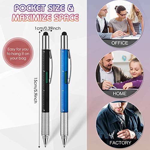 Honoson HONOSON-PEN TOOL-01 30 Pieces Tool Pen 6-In-1 Multitool Tech Tool Pen With Ruler thumb #2
