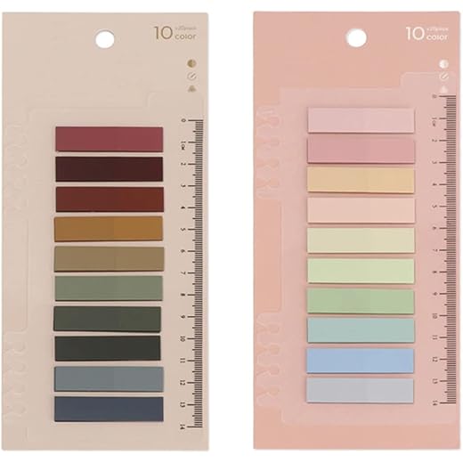 Index Sticky Tabs 400 Pcs Colorful