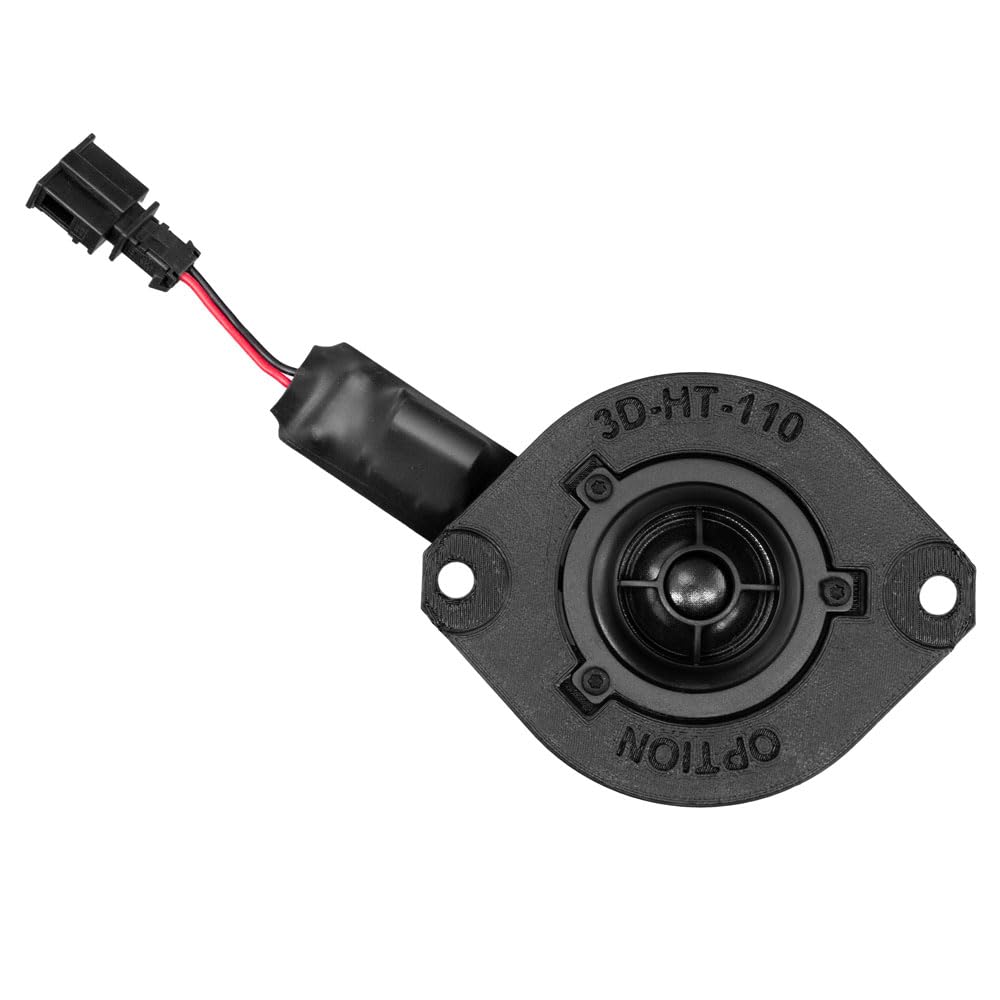 Option Altavoces compatibles con VW Caddy tipo 2K (3ª generación), año de fabricación 2003 – 2015 (frontal), altavoz frontal Plug & Play – 180 cm, 125 WRMS, 3 ohmios con tweeter de tejido de 25 mm