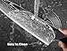 BRODARK Damascus Knife Set 3 PCS: Sharp Damascus Kitchen Knife Set, Professional Japanese Chef Knives with Ergonomic Full-Tang ABS Handle for Home, Restaurant (Dark Horse Series)