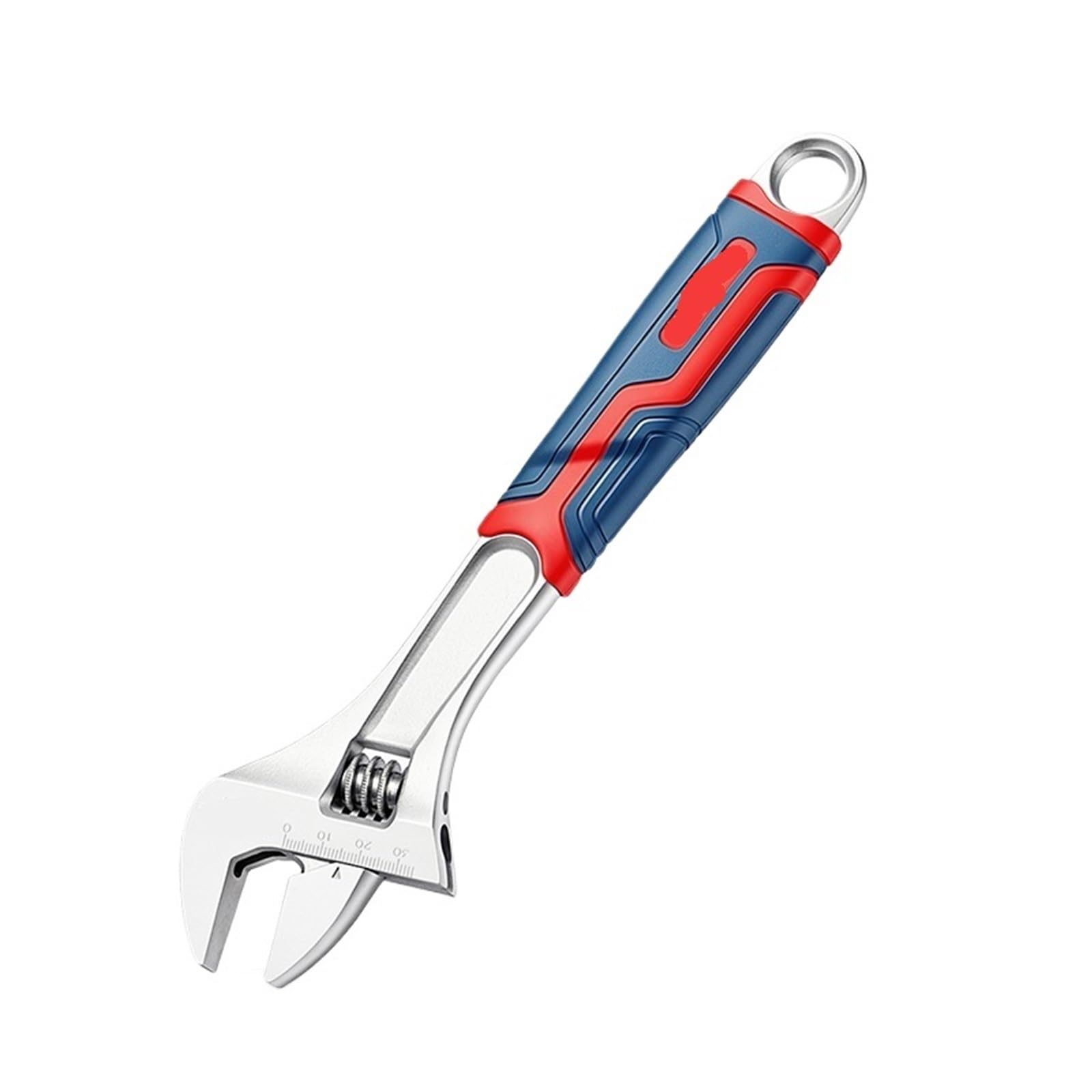 LUYSGBXR Adjustable Wrench Adjustable Wrench Stainless Steel Universal Spanner Bathroom Open Plumbing Repair Tool Household(10inch)