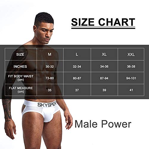 SKYSPER Jockstrap ondergoed, comfortabel, sport, fitness, party, fietsen, voetbal enz. - Image 3