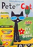 Coloring Activity with The Cat Pete 'It's All Good' with Crayons