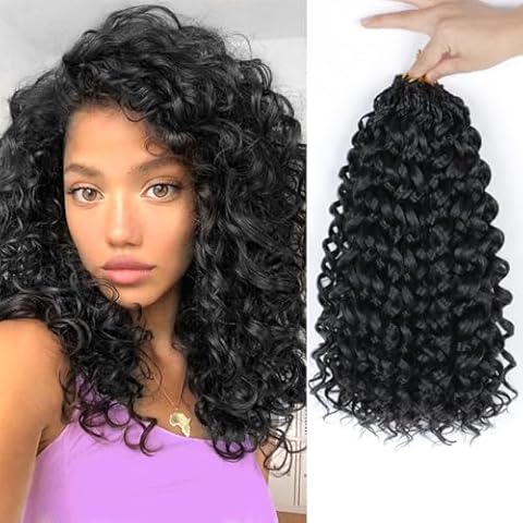 Frillot Curly Crochet Hair 14 Inch Cover