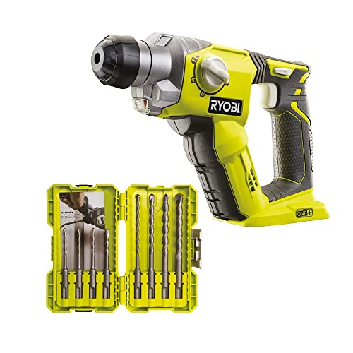 Lot de Ryobi - Marteau perforateur à batterie SDS-PLUS 18V