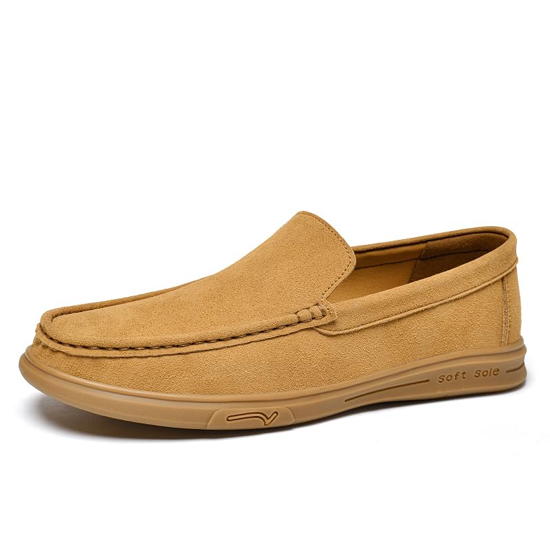 Suede Cowhide Loafers
