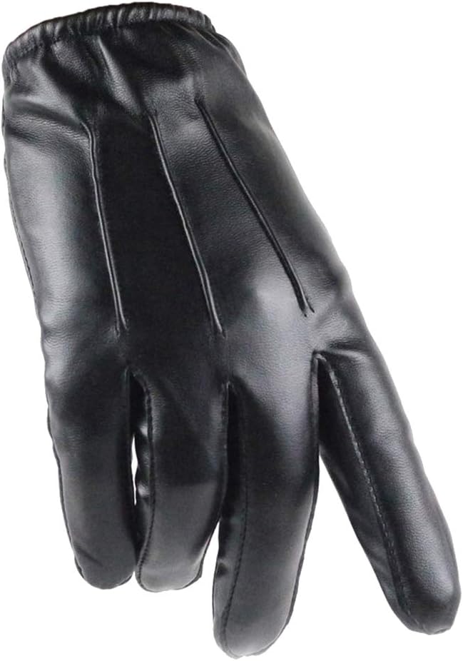 Men's Winter Leather Touchscreen Driving Gloves for Ultimate Warmth and Style