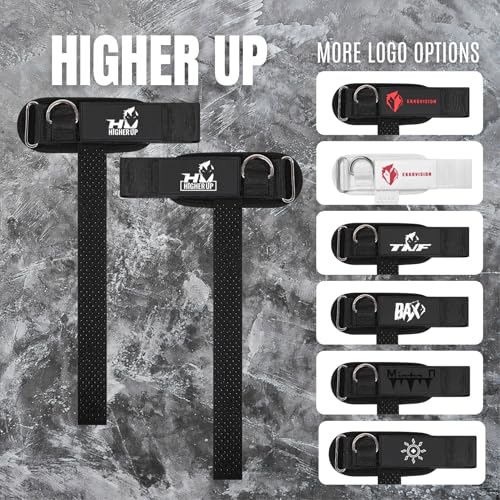 Image of Ekkovision EKKO Weight Lifting Straps With Cuffed D Ring, Wrist Support for Men, Heavy Duty Thick Comfortable Lifting Straps, Secure Fit, Enhanced Grip, Straps for Weightlifting & Gym Training