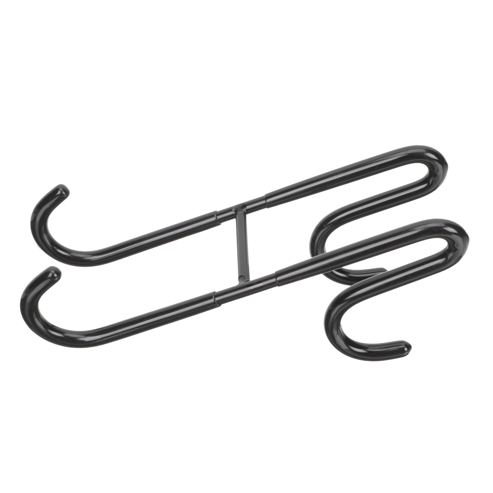 PHENOFICE Towel Hook Towel Hanger for Bathroom Door Sundries Storage Hanger Cabinet Towel Holder Rear Door Hook Back Door Hanger Hangers for Clothes Bathroom Supply Stainless Steel Black