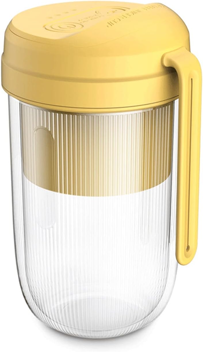 Portable Blender Juice Cup Personal Mixer Fruit Rechargeable With USB Mini Blender For Smoothie Fruit Juice (Color : Red) (Blue)