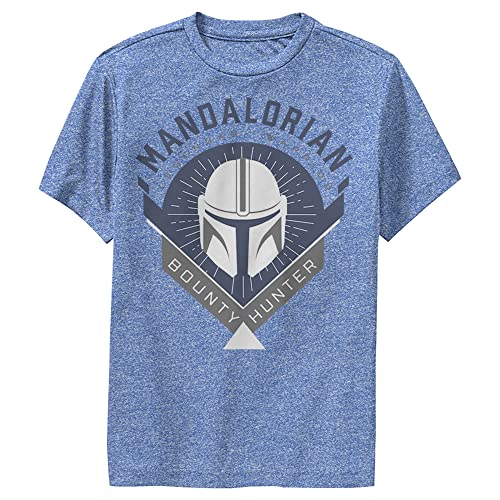 T-shirt Performance Star Wars Mandalorian Crest pour Garçon XL Bleu