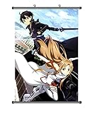 ScorpioL Sword Art Online SAO Cartoon Anime Cosplay Fabric Wall Scroll Poster 20'x29'