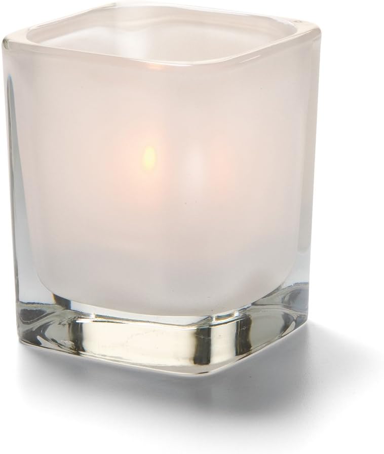 Hollowick Home Satin Linen Tetra Glass Liquid Candle Holder