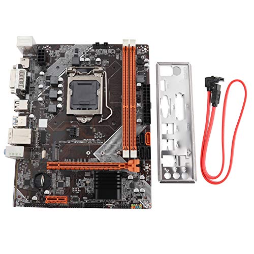 Elprico PC Gaming Motherboard, M ATX DDR3 M.2 High Rate Hard Disk Interface Computer Accessories