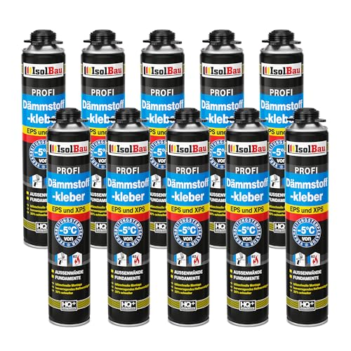 Isolbau B2 Dämmstoffkleber - 10 x 750 ml Perimeterkleber für...