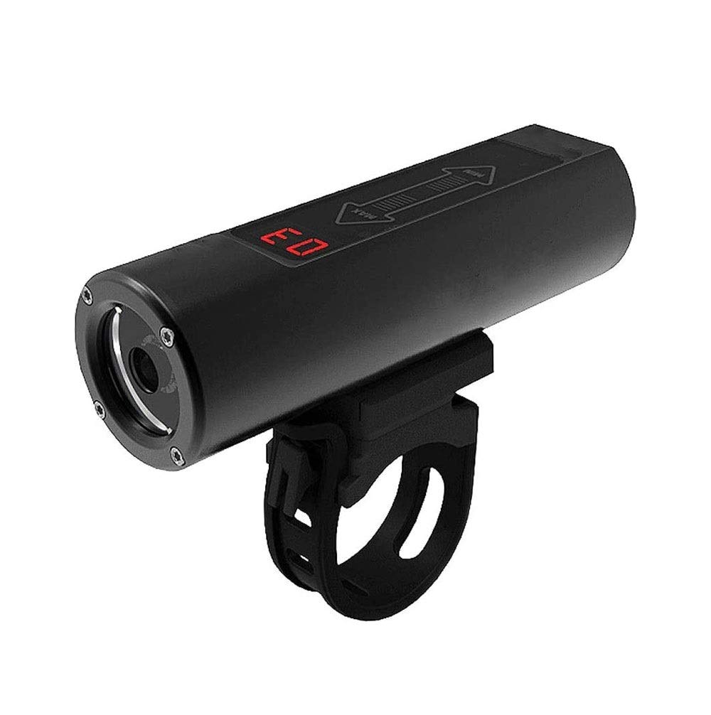 Frente de Luces de Bicicletas Recargables USB, Faro de la Bicicleta súper Brillante 4 + 1 Modos Light Runtime 10 Horas Faro de Bicicleta Impermeable, Luz para la Carretera, Montaña