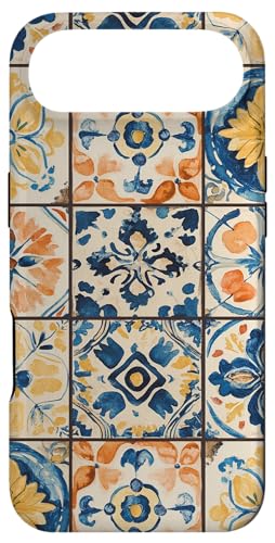 Moroccan Portuguese Mosaic Tile Pattern X}zP[X iPhone Air p