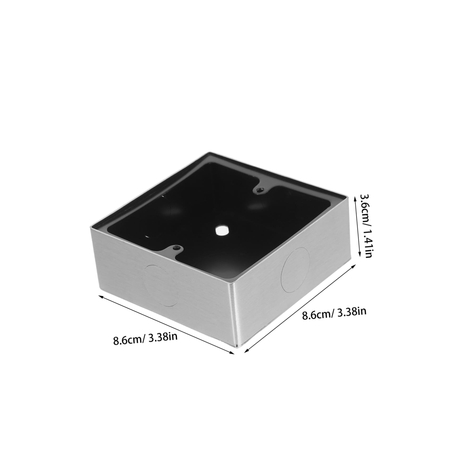 Garneck Box Junction Connector Electrical Box Switch Socket Type 86 Flush Mount Design