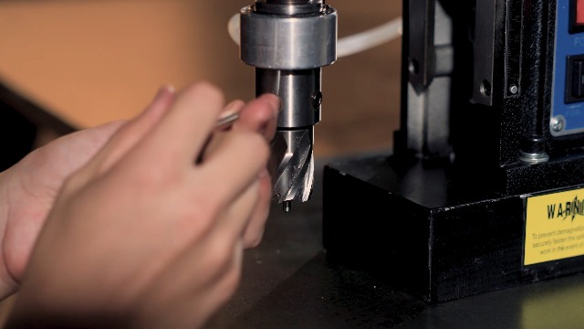 ZELCAN Magnetic Drill Press with 11 Drill Bits, 1550W Mag Drill