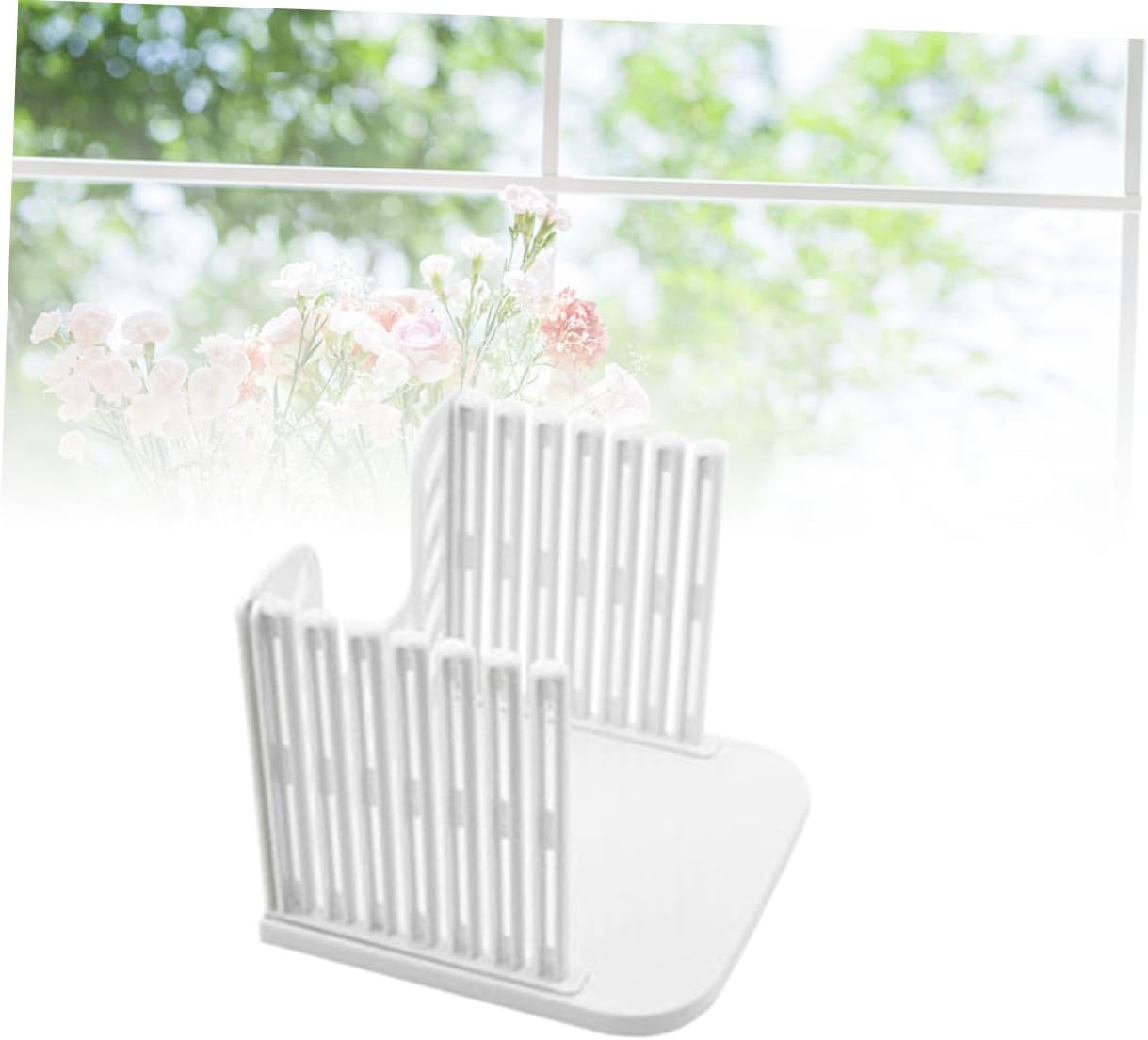 Foldable Bread Slicer for Home, ABS Plastic Loaf Cutter for Even Slicing