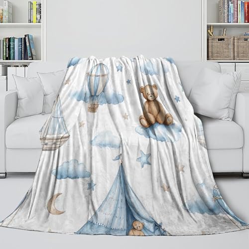 Couverture compacte pour nuits fraîches - Plaid voyage microfibre 3D