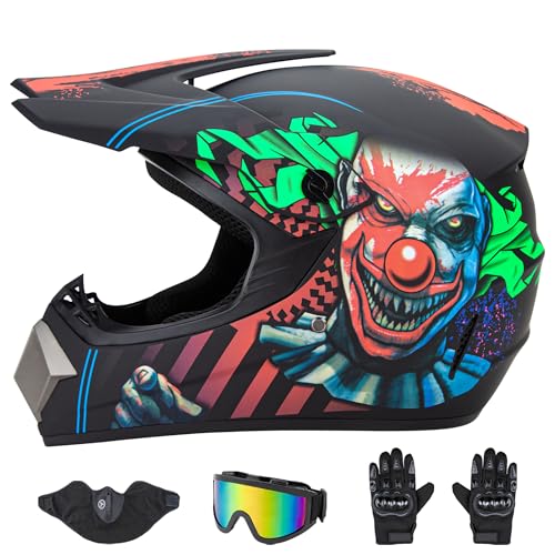 CARTMAN Joker Design Dirt Bike Helmet