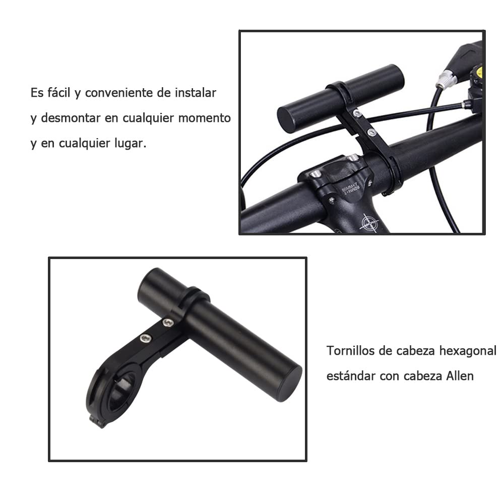 Estensione Manubrio Bicicletta Bestgle - Prolunga In Lega Alluminio Per GPS, Telefono O Accessori | Universale - Foto 7