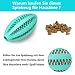 Juguete para perros Vunake Pelota indestructible no tóxico, juguete inteligilancia IQTraining limpieza...