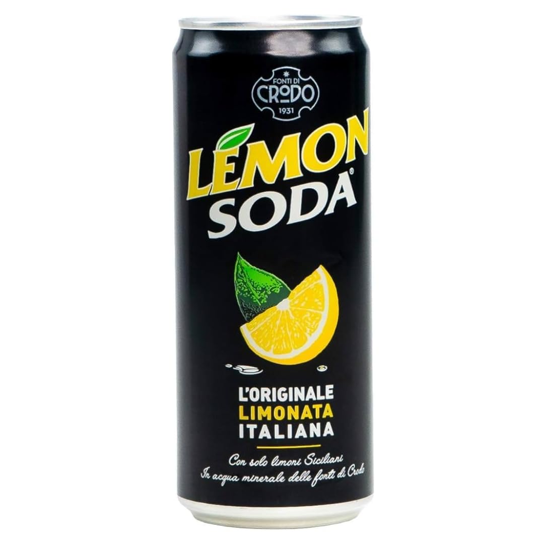 48x Lemonsoda 330 ml Soda Zitrone Fondi Di Crodo Sprudelgetränk