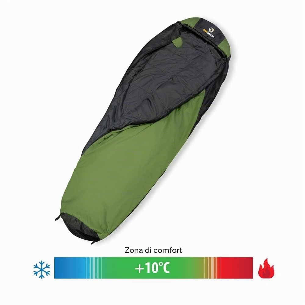 Sacco a pelo Trek Night di Outdoorer – Il sacco a pelo leggero, caldo, che occupa poco spazio