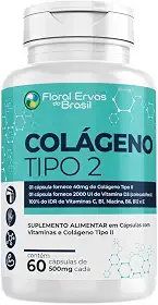 Colágeno Tipo 2 I I 60 Cápsulas + Vitaminas Máximo 1 Ao Dia