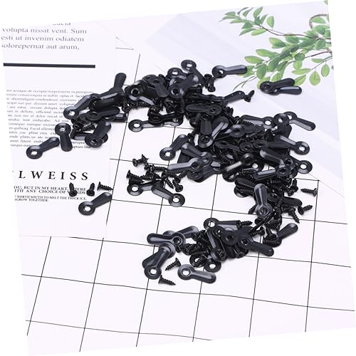 Image of CIMAXIC 3sets Picture Hanging Hardware Kit Hooks Nails and Screws Ideal for Wall Frames Cross Stitch and Decorations (12 Hooks) 100pcs*3