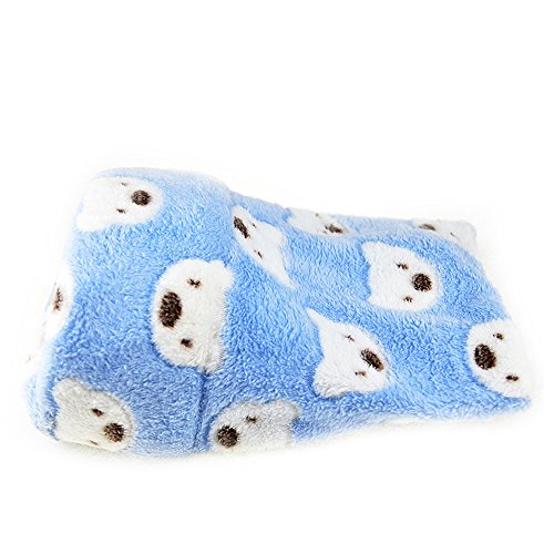 Fladorepet Rat Hamster House Bed Winter Warm Fleece Small Pet Squirrel Hedgehog Chinchilla Rabbit Guinea Pig Bed House Cage Nest Hamster Accessories (M, Random) #TOP4