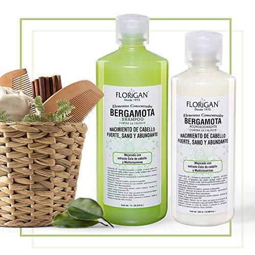 Miniatura 6 de Champú para el crecimiento del cabello Bergamota 1lt. Florigan (1 unidad)