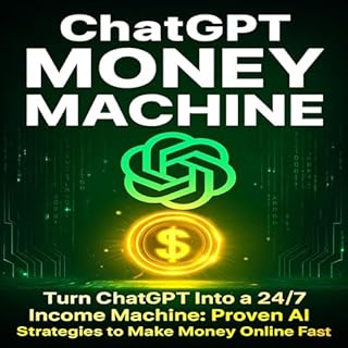ChatGPT Money Machine: Turn ChatGPT Into a 24/7 Income Machine cover art