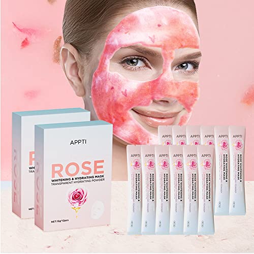 SHEEYOON Facial Jelly Mask, Peel Off Crystal Face Jelly Mask Powder and Nicotinamide/Hyaluronic Acid Serum Set - Image 2
