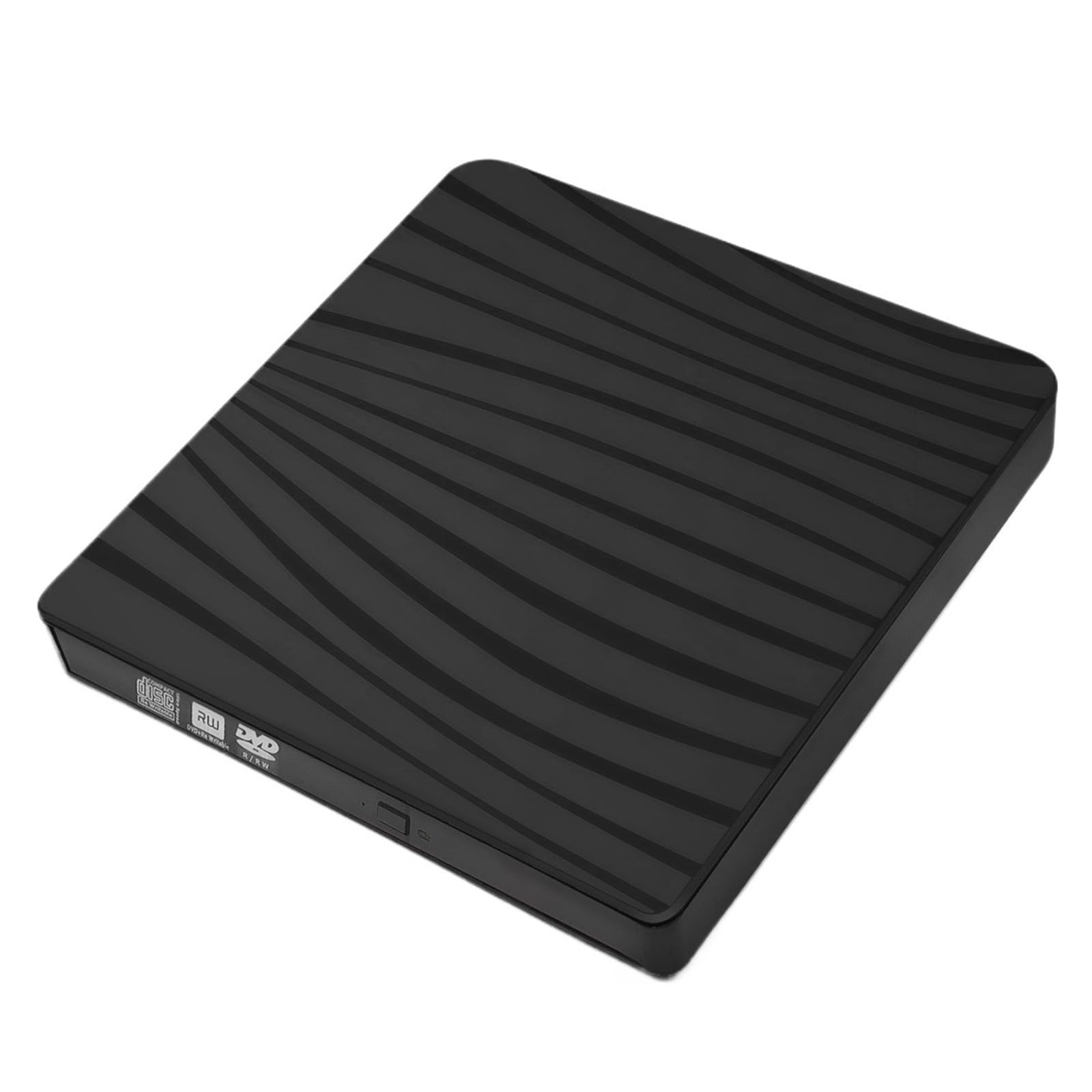 Lecteur DVD externe Type-C et USB 3.0 avec graveur CD portable pour PC