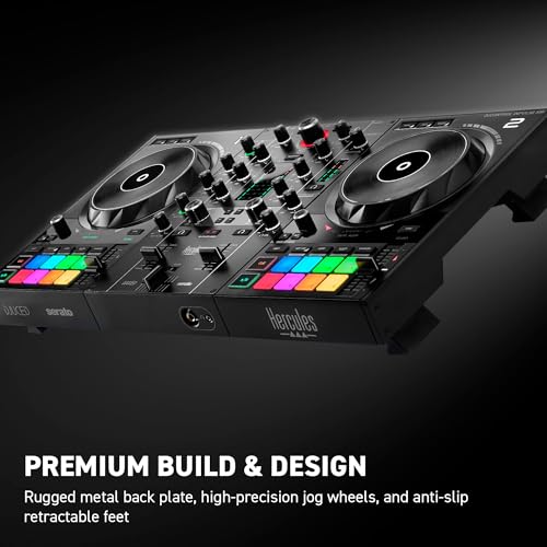 Image of Hercules DJControl Inpulse 500: 2-deck USB DJ controller for Serato DJ and DJUCED (included)