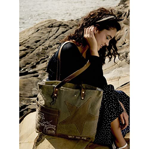 Bolso Tote Myra Bag Stars and Smoke S-4777 miniatura 2