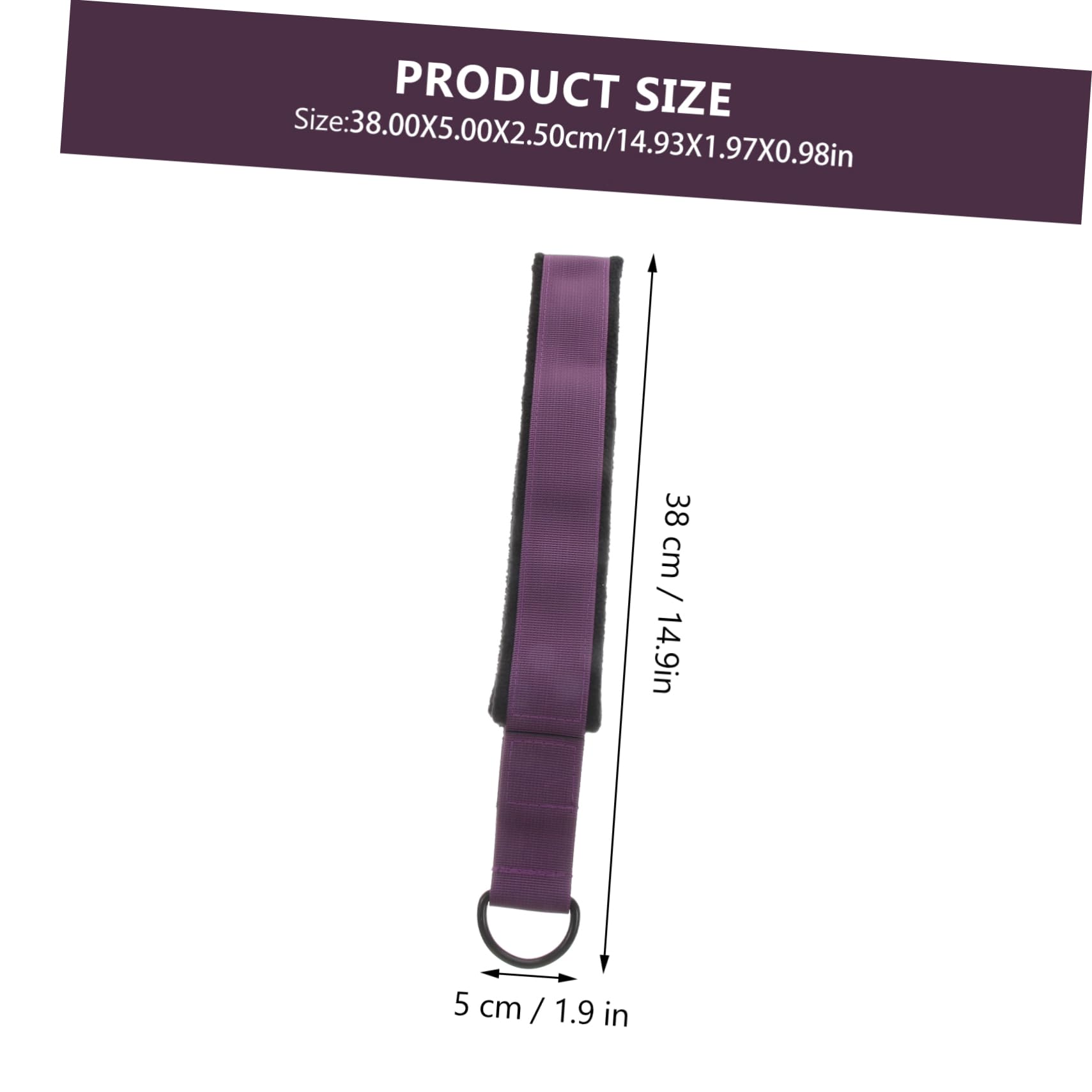 KESYOO Versatile Fitness Bands for Yoga Pilates 2pcs Stretch Straps Made of Soft Polyester Enhance Your Exercise Routine