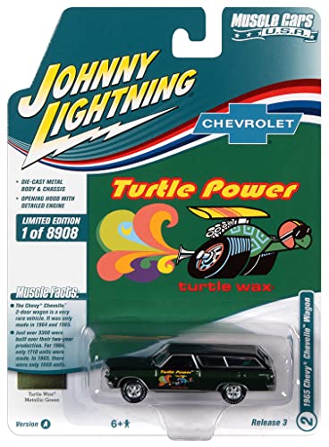 Johnny Lightning - 1965 Turtle Wax Chevrolet Chevelle Wagon