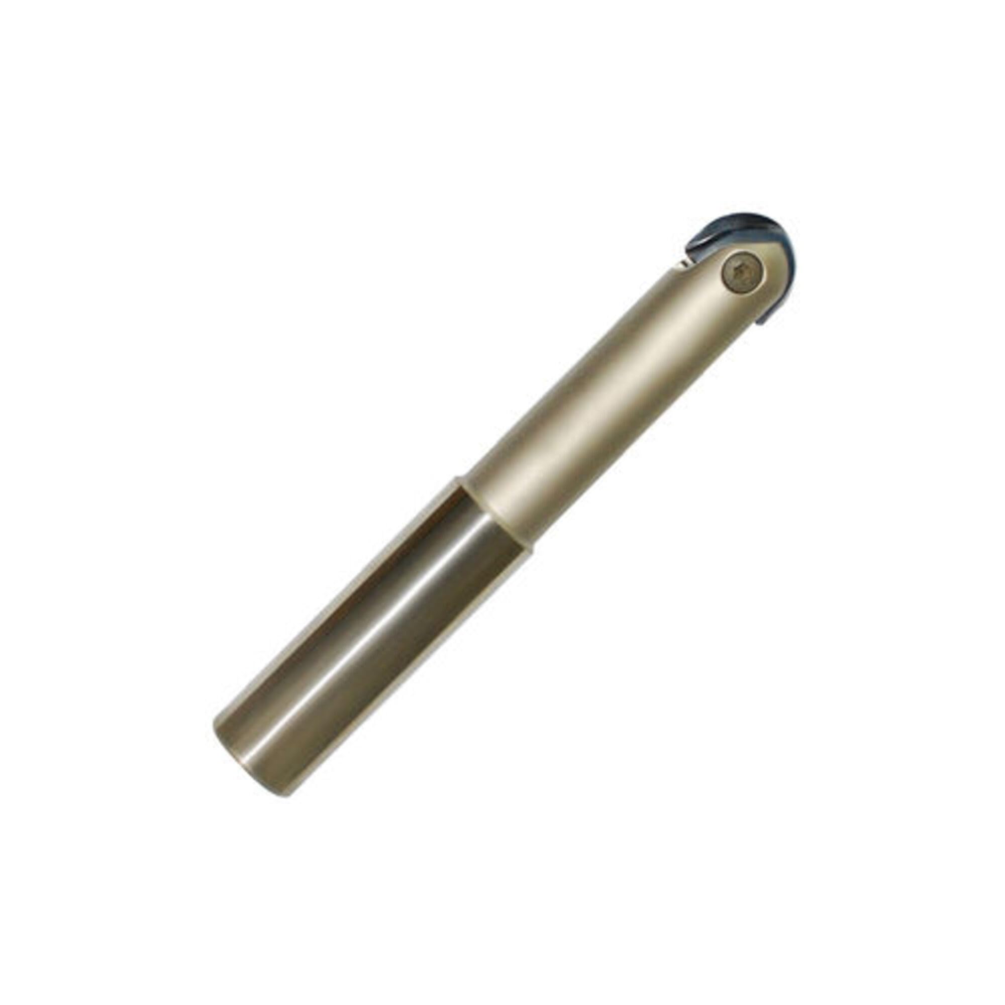 YG-1 ZBS2002 Steel i-Xmill End Mill Ball Holder, Straight Neck Type, 145 mm Length Below Shank, 20.0 mm