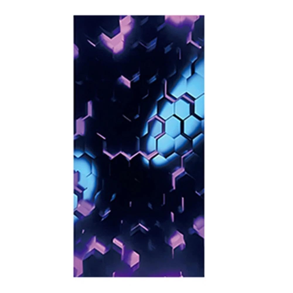 Bertdcx D Car B-Pillar Waterproof Ecal For Honeycomb Iy Oor Pillar Sticker Auto Parts(D)