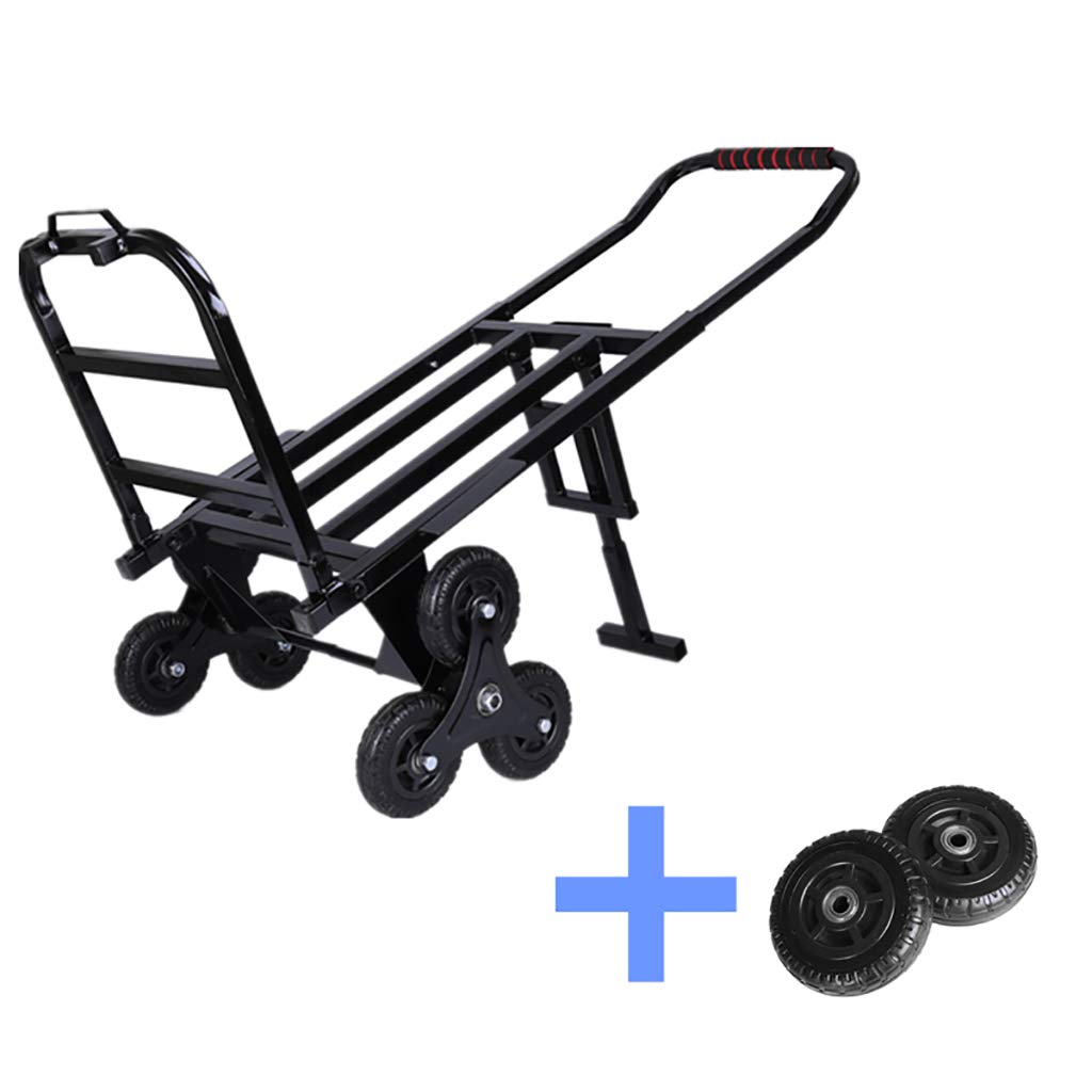 Buy LCC 330LBS Capacity Stair Climbing Cart,Heavy Duty Hand Truck, Portable Folding Trolley for