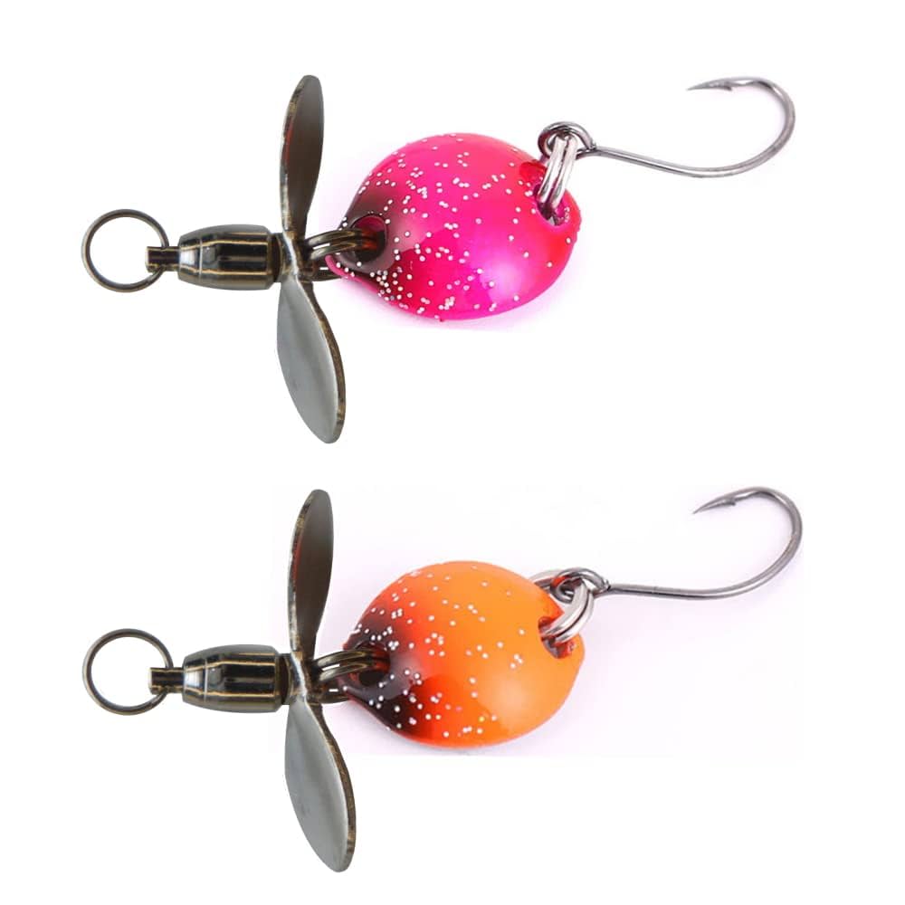 Amazon.co.jp: トラウトルアー プロペラスピナー＋マイクロ