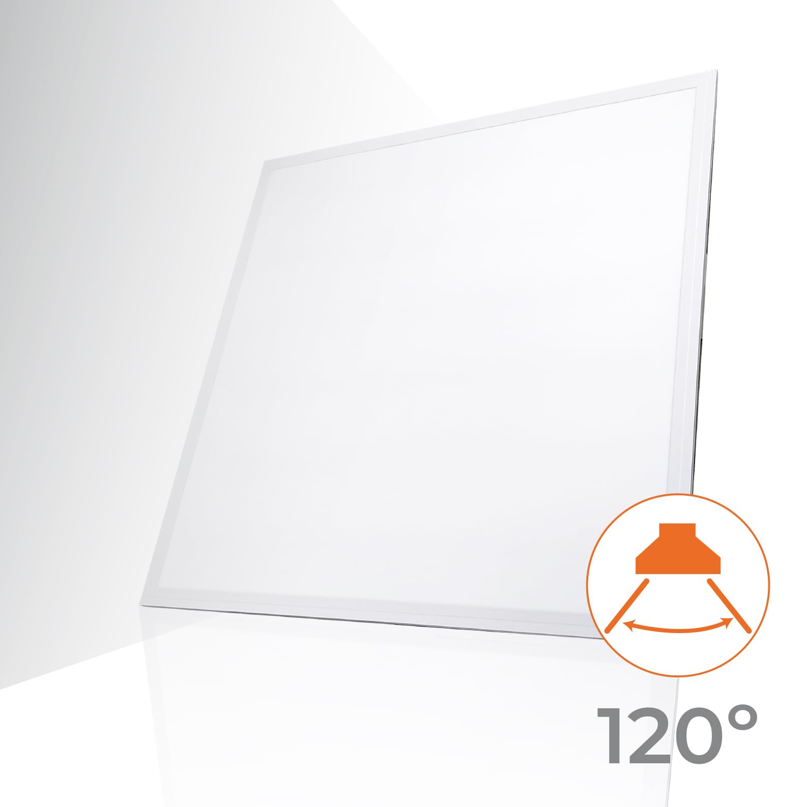 LED ATOMANT Confezione da 2 Pannello LED 60x60cm 48W, CCT (Selettore di Colore Bianco Caldo, Neutro e Freddo), 5000 Lumen, Driver incluso