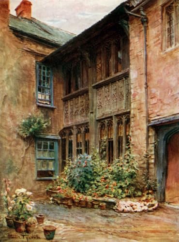 Tableau vintage de Dunster Tyndale pour habiller un mur vide de chambre 60x90cm