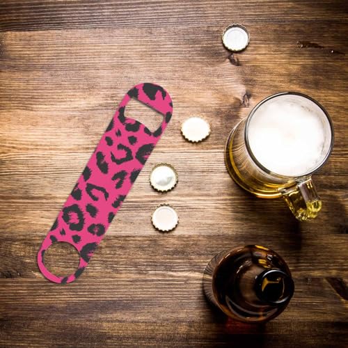 Décapsuleur léopard noir et rose, l'idée cadeau d'anniversaire idéale - 7
