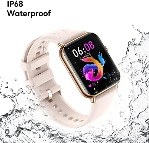 IMFRCHCS Smart Watch, Fitness Tracker Watch, Activity Tracker with Sleep Monitor, IP68 Waterproof Pedometer Watch for Kids Men Women for Android ios